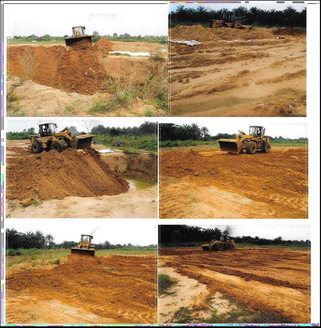 Earthworks and plant deployed on a Skyscanner Global Concepts site